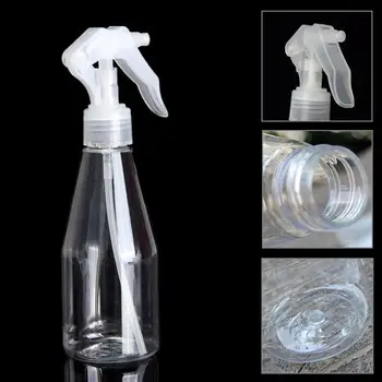 

Portable Plastic Spray Bottle 200ml Transparent Makeup Moisture Atomizer Pot Fine Mist Sprayer Bottles Tools Hairdressing Hair