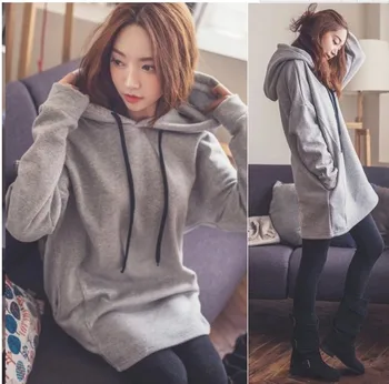 

Han edition set winter hooded head more add wool fleece jacket coat