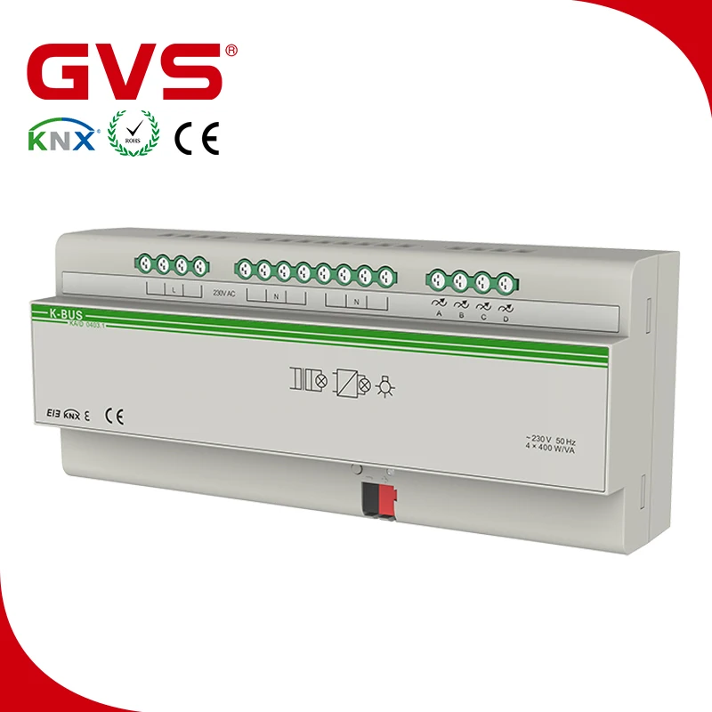 Габариты для хранения 41210112 GVS K-BUS KNX/ECB привод регулировки яркости умного дома