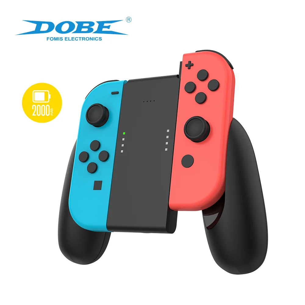 DOBE 2000mAh Charging Grip Dock Station for Nintendo Switch Joy-Con Charger for Gamepad with Cable Charging Indicator