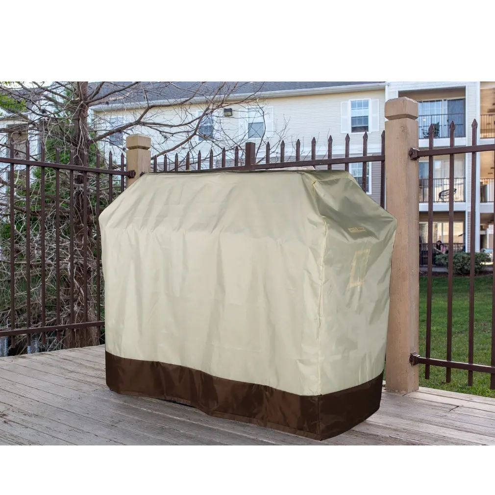 OUTAD Outdoor Durable Waterproof Weather Resistant Corrosion-proof 420D Woven Polyester PU Coating BBQ Cover Grill Cover
