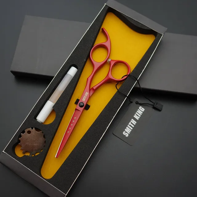 5 Profesional Gunting Rambut Smith King 5 Inch Cutting Pemangkas Rambut Gunting Kotak Hadiah Kit Rambut Gunting Aliexpress