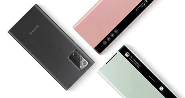 Original Samsung Mirror Smart View Flip Case For Galaxy Note 20