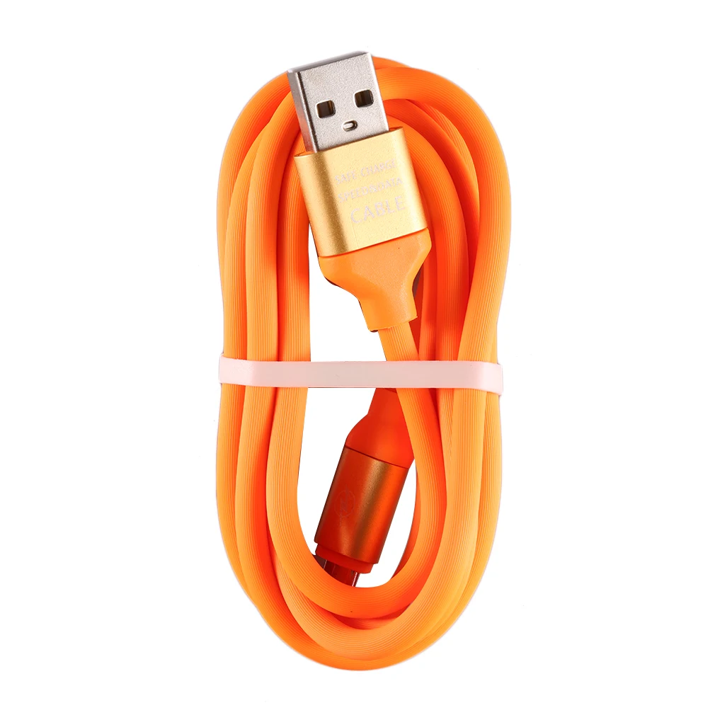 Прочный стильный яркий дизайн 1,2 м длинный кабель Micro USB type-c для зарядки и передачи данных надежная и быстрая скорость
