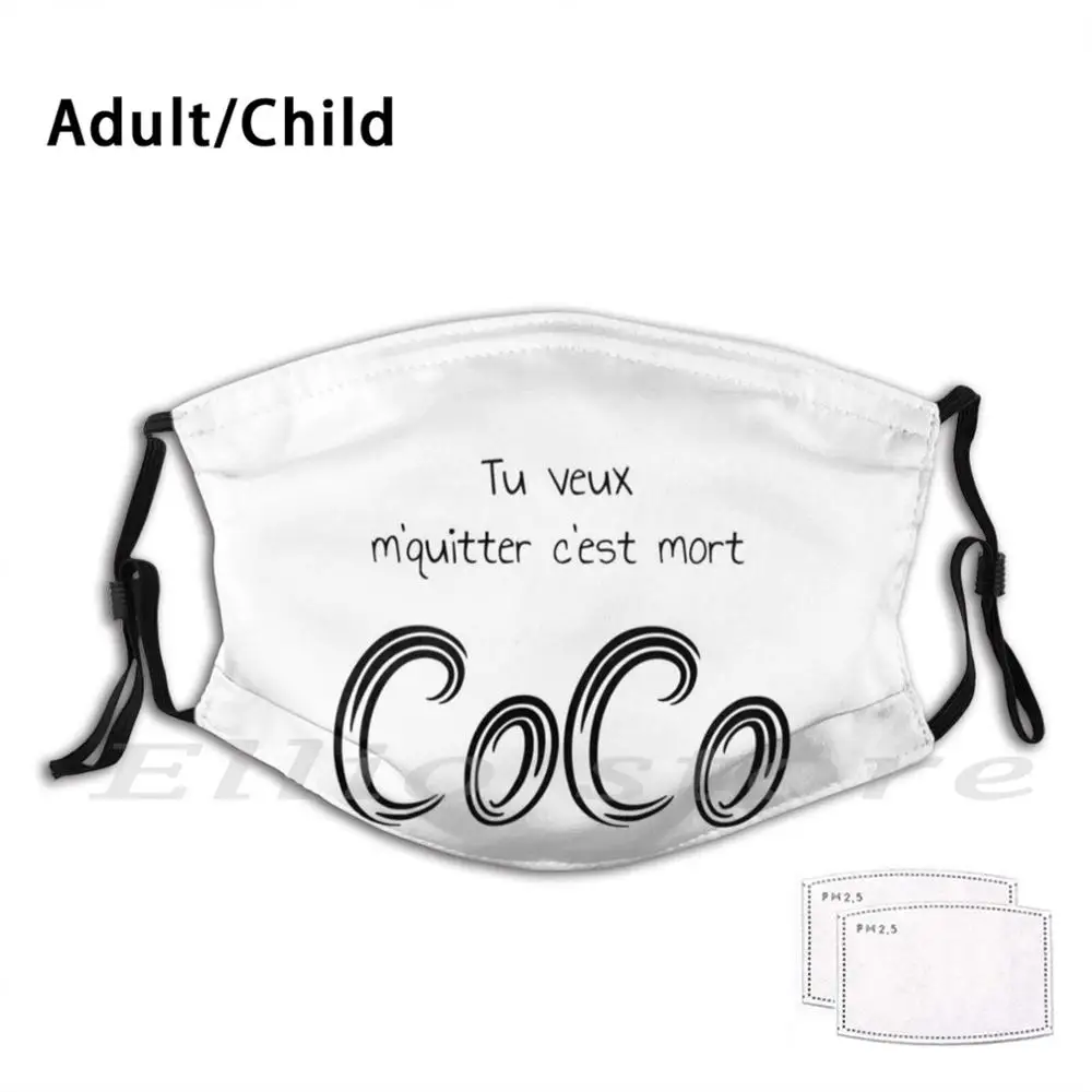 

Wejdene Coco Reusable Scarf Mask Filter Mask Eva Queen Eva Queen Singer Wejdene Coconut To Leave Anissa