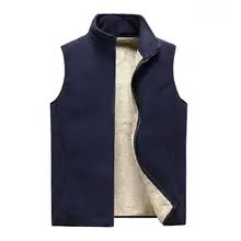 

Men' Sleeveless Vest Jackets Winter Fashion vest Male Cotton-Padded Vests Coats Men Warm Waistcoats Clothing 8XL