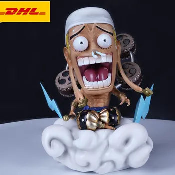 

8" One Piece Statue Sky Piea Cloud Bust Enel Full-Length Portrait Thunder Fruit GK Action Figure Toy BOX 20CM V560