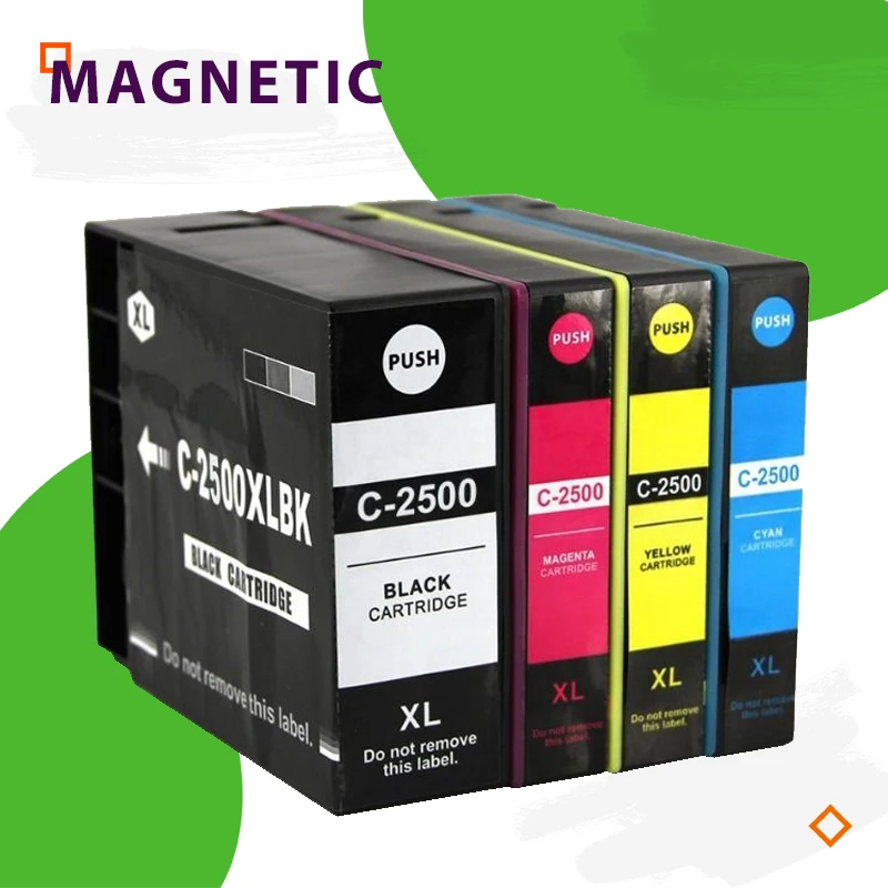 PGI 2500 совместимый для PGI-2500 PGI2500 чернильный картридж принтера canon MAXIFY IB4050 Ib4150 MB5050