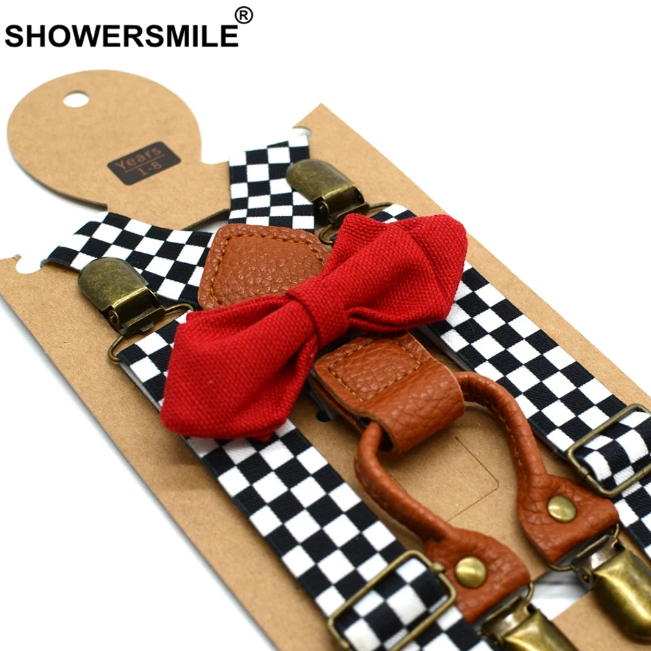 Рисунок 3 - Клетчатые подтяжки для мальчиков