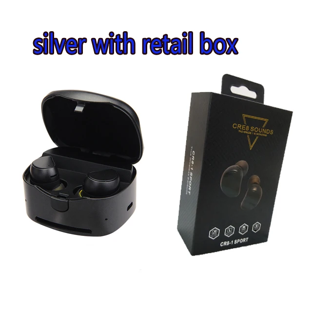 B With retail box Bluetooth наушники TWS наушники беспроводные наушники bluetooth гарнитура fone de ouvido sem fio audifonos para celular наушники - Цвет: B With retail box
