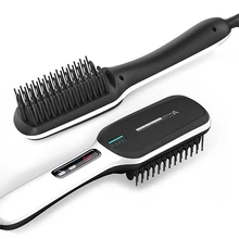 Выпрямитель для волос Профессиональный быстрый Универсальный керамический электрический выпрямитель для волос инструмент для укладки черный и