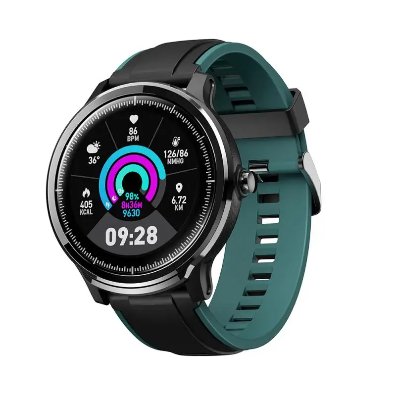 Black green SN80 Bluetooth Смарт часы серии DIY циферблат сердечного ритма фитнес-монитор Bluetooth Вызов Smartwatch серия 5 для Apple Android - Цвет: Black green