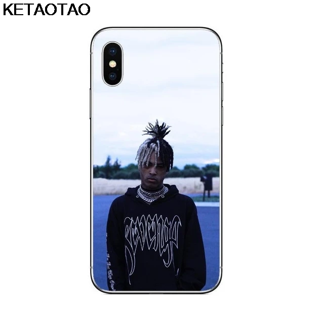 Серый KETAOTAO Xxxtentacion чехол для телефона s для iPhone 4S 5C 5S 6S 7 8 SE 5Plus XR XS Max чехол кристально чистый мягкий TPU чехол s - Цвет: Серый