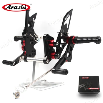 

Arashi Motorcycle Rider Footpeg For SUZUKI GSXR1300 2008-2018 CNC Adjustable Footrests Rearset GSX-R GSXR 1300 GSX1300R HAYABUSA