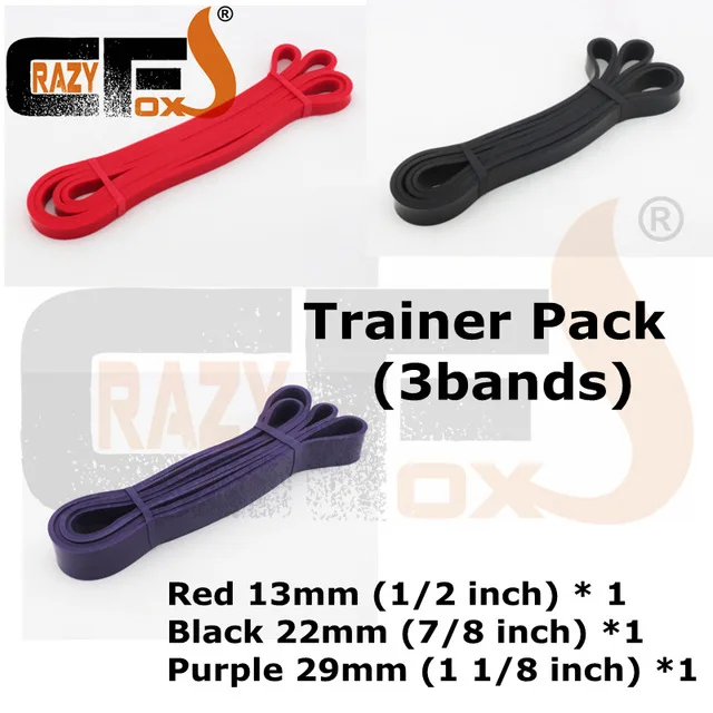 [Продается в упаковке] для Pierre Pull up band/комплект резистивных лент - Цвет: Trainer Pack