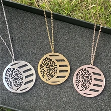 

Tree of Life Custom Necklace 1-6 Name Personalized Jewelry Family Member Necklaces The Best Gift For Mother Wife