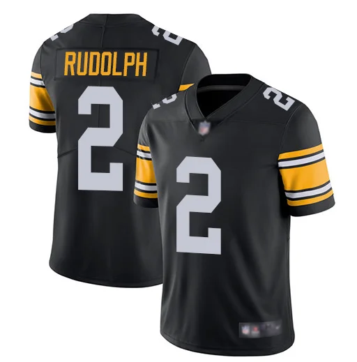 Все сшитые Питтсбург мужские 2 Steelers Mason Rudolph Джерси Steelers - Цвет: Men