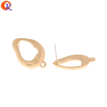 

Cordial Design 50Pcs 17*26MM Jewelry Accessories/Earring Stud/Matte Gold/Irregular Shape/DIY Making/Hand Made/Earring Findings
