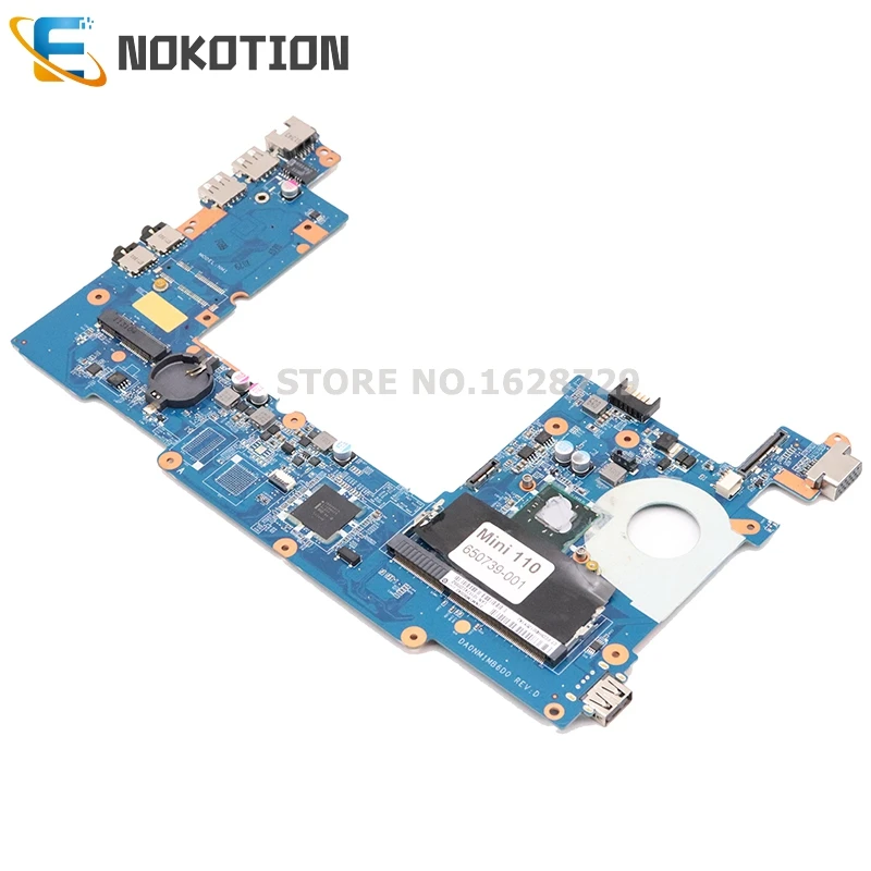 NOKOTION 650739-001 для hp CQ10 MINI 110 MINI 210 материнская плата ноутбука DDR3 N570 cpu полный тест