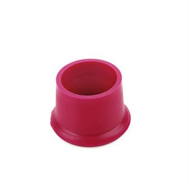 5PCs Multicolor Creativity Silicone Top Hat Fresh-keeping Bottle Cap Wine Cork Wine Pourer Stopper Kitchen Accessories 3.5x3.1cm Fuchsia