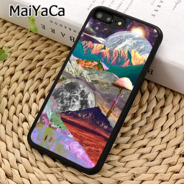 MaiYaCa Trippy Psychedelic Drug Cosmic Abstract Phone Case For iPhone 5 6 7 8 plus 11 pro X XR XS max Samsung S6 S7 S8 S9 S10 | Мобильные