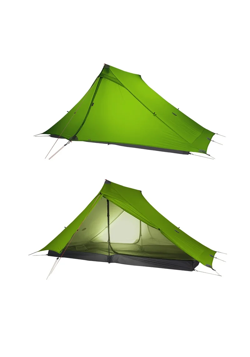 3F UL GEAR Lanshan 2 pro палатка для улицы 2 человека Сверхлегкая палатка для кемпинга 3 сезона профессиональная 20D Silnylon безротовая палатка