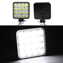 #Special Offers Square Work LED Light Bar 12V Spot 48W Car Light 1000LM 6000K Truck Tractor Off-road Spot Light ATV UAZ 4x4 led SUV DRL Fog Lamp #Special Offers Square Work LED Light Bar 12V Spot 48W Car Light 1000LM 6000K Truck Tractor Off-road Spot Light ATV UAZ 4x4 led SUV DRL Fog Lamp