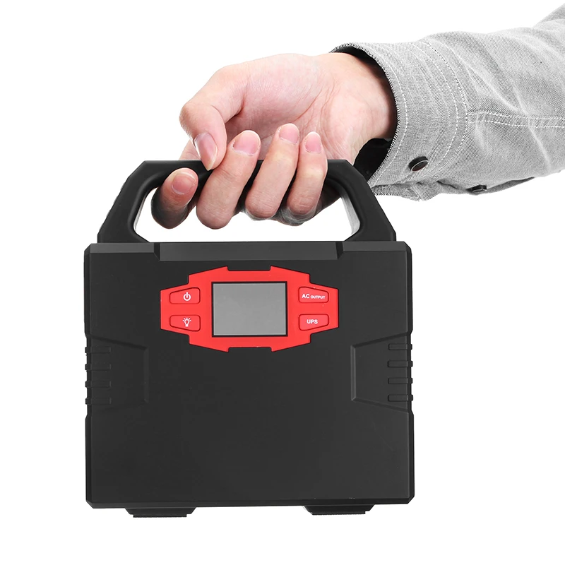  40800mAh 110V 150W UPS Lithium Emergency Solar Power Supply Modified Sine Wave LED Display Portable - 4000054935217