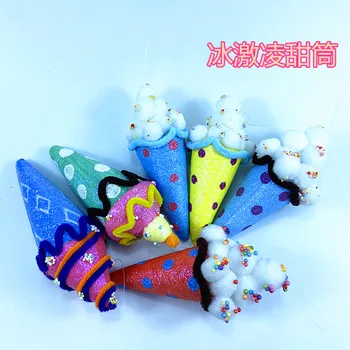 

Christmas tree pendant shooting props scene window layout kindergarten decoration cake dessert ice cream props