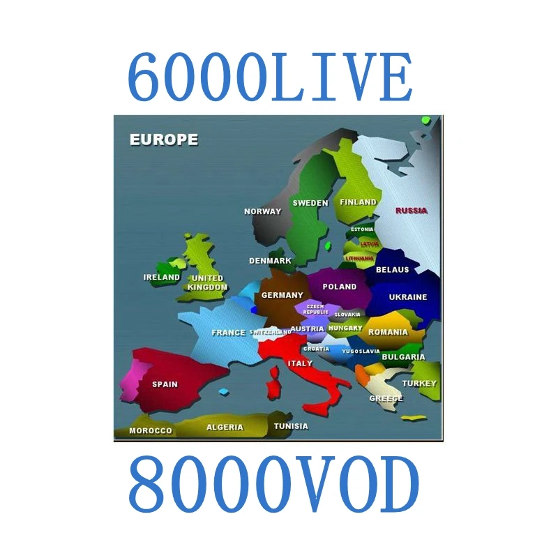 IPTV 1 год M3U подписывается на Италию, Францию, Испанию, Португалия, Польшу, Albania UK 6000+ Sports 8000+ VOD для взрослых xxx