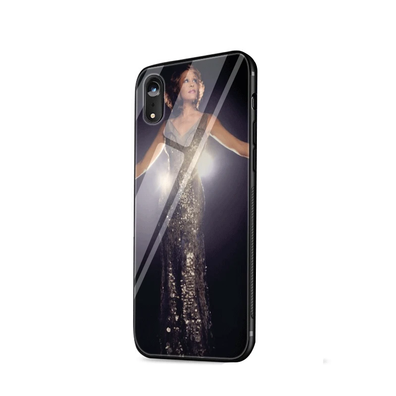 Чехол для телефона из ТПУ стекла для iPhone 5 5S SE 6 6S 7 8 Plus iPhone 11 Pro XR X XS максимальный чехол Whitney Houston - Цвет: G6