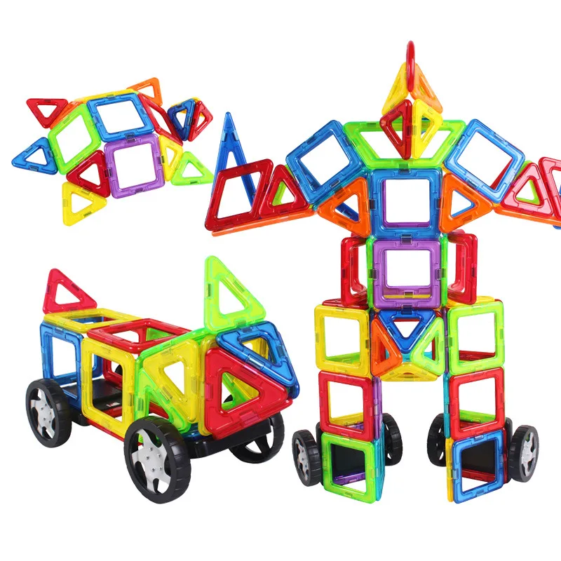 

Ming Tower Magnetic Sheet Children ENLIGHTEN Early Education Intelligence Assembling Magnetic Construction-DIY Building Blocks E