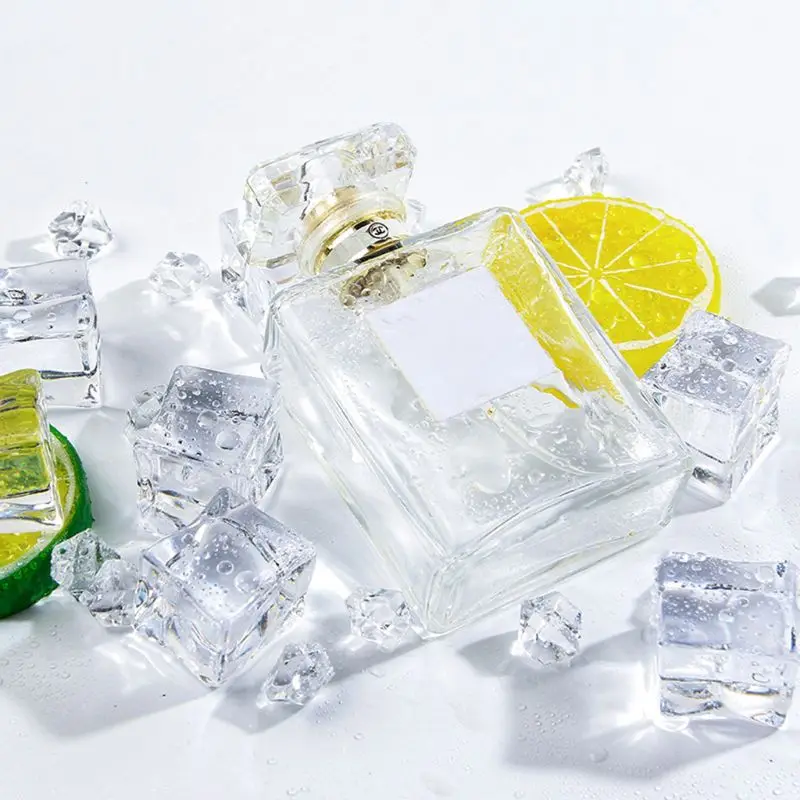

Artificial Ice Cubes Crushed Transparent Fake Ice Square Shape Acrylic For Photography Props Home Kitchen Decoration X4YD