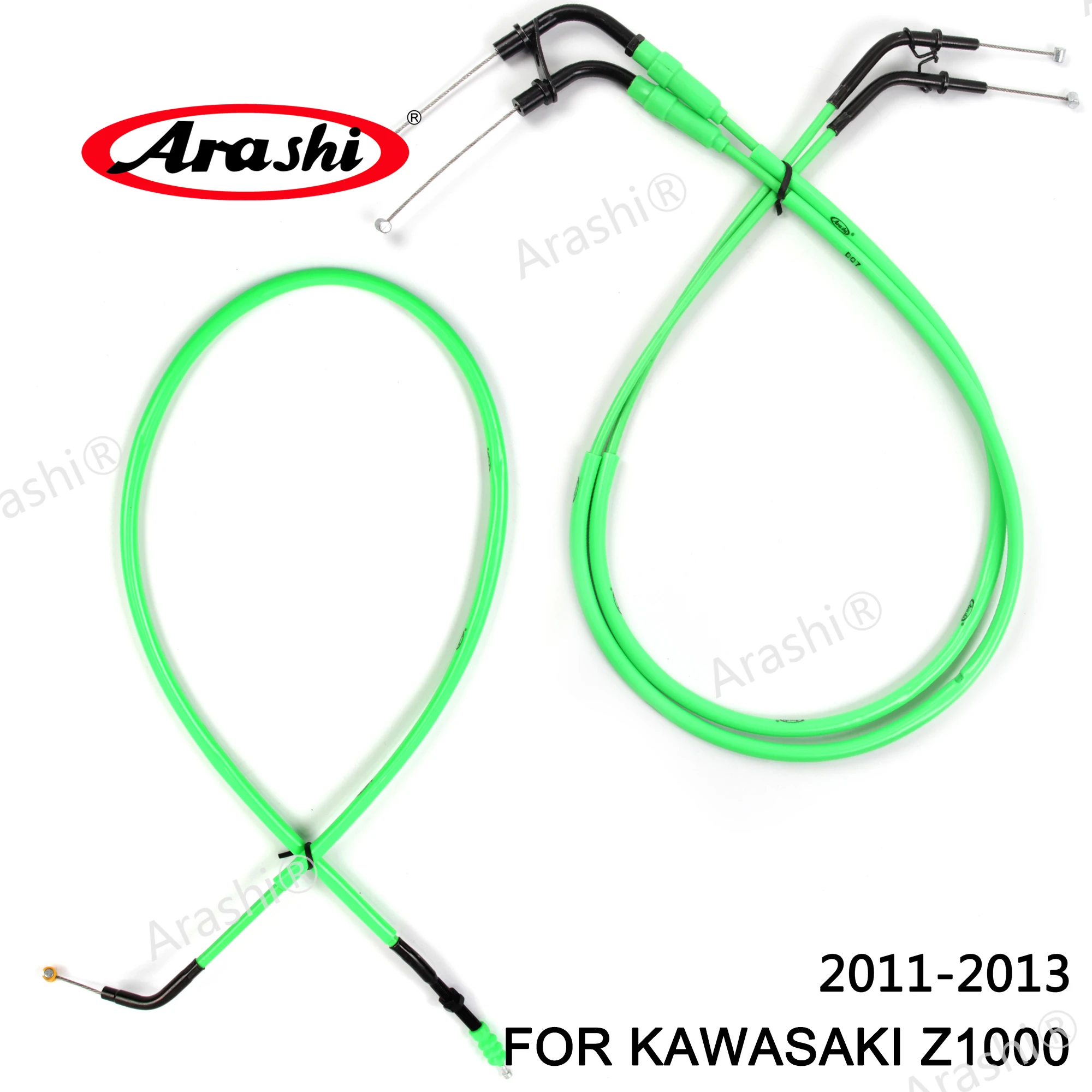 Arashi Accessori Moto Della Valvola A Farfalla E Frizione Cavi In Linee Per Kawasaki Z1000 2011 2012 2013 Z 1000 Ninja 1 Set