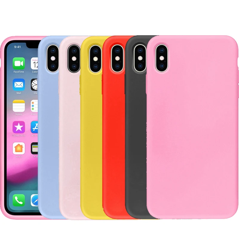 Мягкий силиконовый чехол для Samsung Galaxy A6 A7 A8 A9 J4 J6 Plus J8 2018 J2 Core A20E A10 A30 A50 A70 A40 M10 M20 M30 из