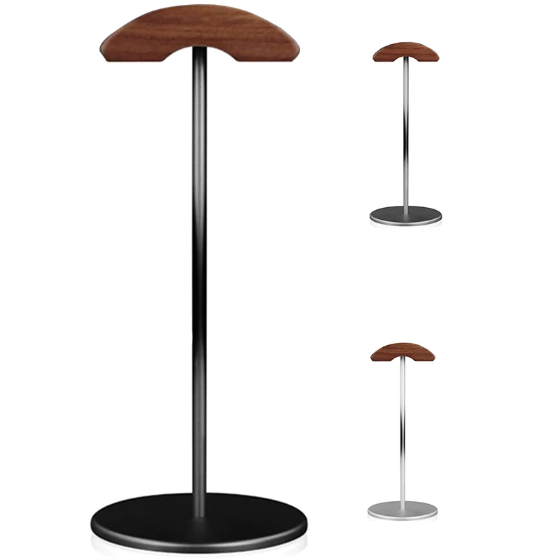 Подставка для наушников подставка гарнитуры из орехового дерева и алюминия