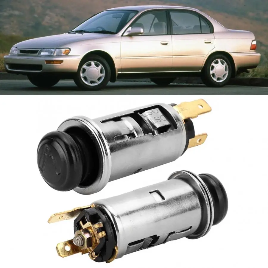 Car Cigarette Lighter Accessories Fit for Toyota 4Runner 1992 1993 1994 1995 1996 2002 85500-12240 stable performance