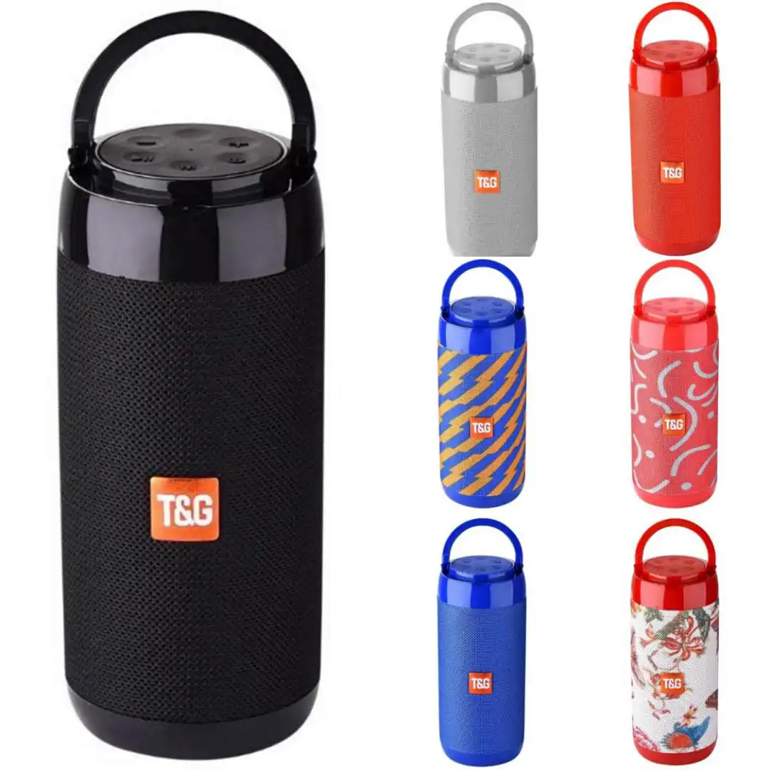 TG113C Колонка портативный Bluetooth мини-динамик с FM радио TF карта AUX кабель