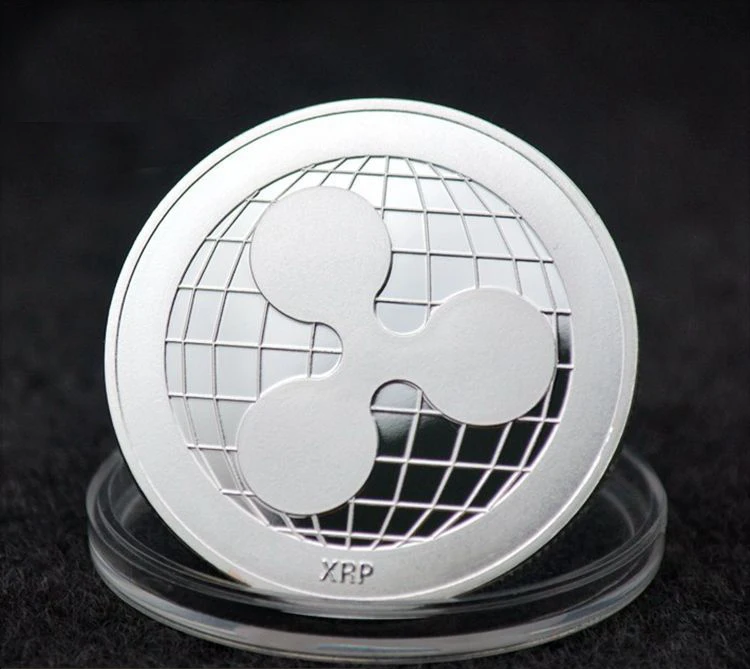 Рябь монета XRP крипто памятная рябь XRP коллекционеры монета подарок