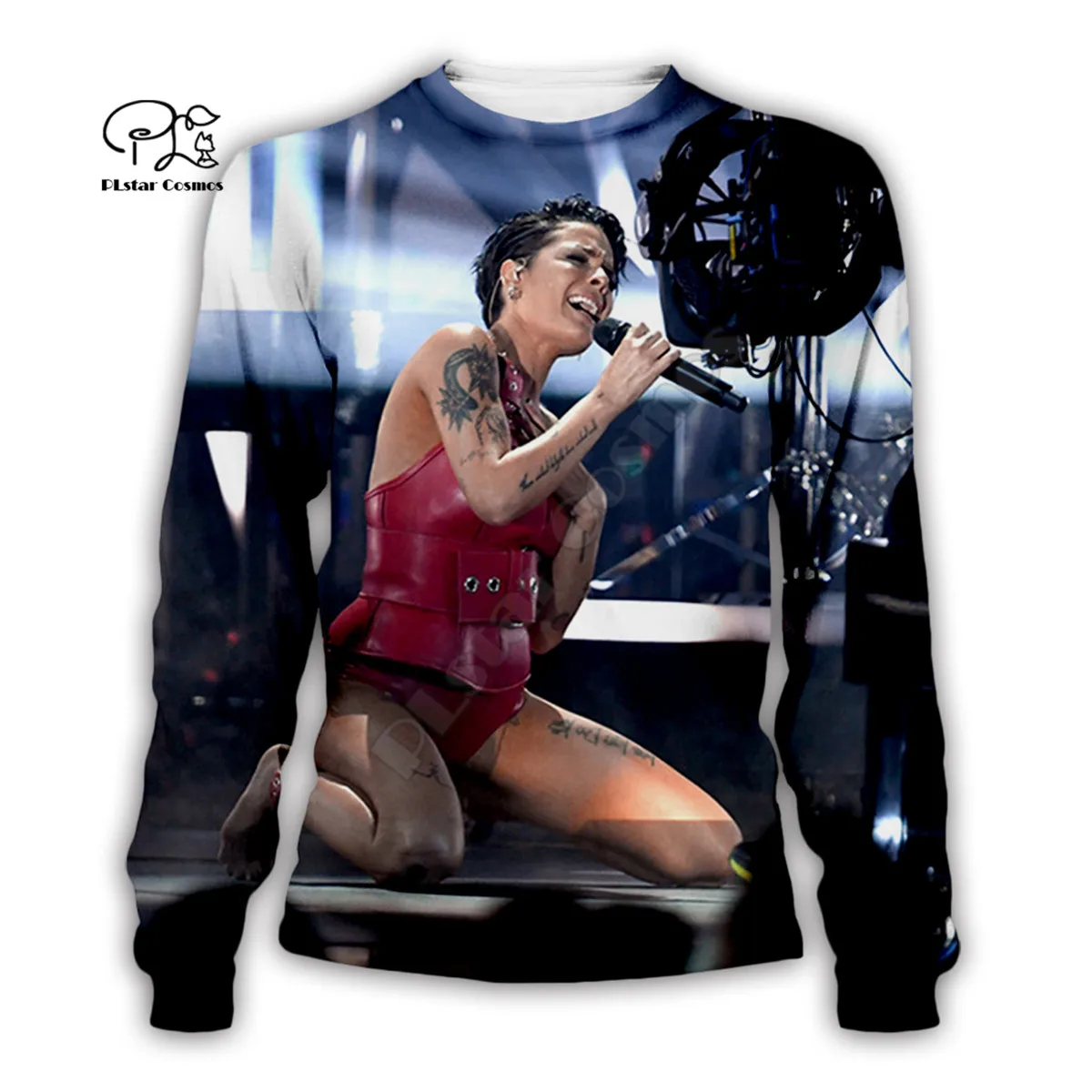 

3D Print Singer Star Halsey Summer Popular Harajuku Streetwear Unisex Funny Casual Hoodie/Sweatshirt/Jacket/-a2 dropshipping
