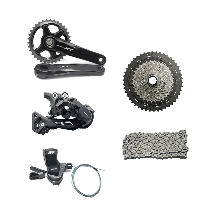 Shimano Deore XT M8000 11 скоростной MTB велосипед Groupset 30T 32T 170 мм 175 горный механический