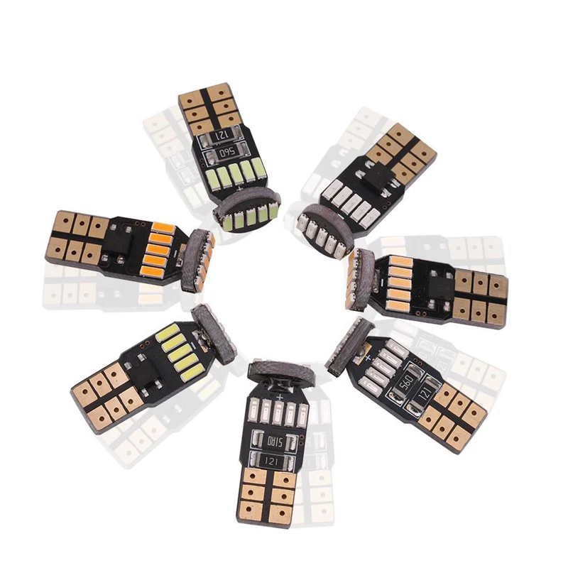 10x Canbus без ошибок клиновидные лампы T10 W5W 194 4014 15 SMD СВЕТОДИОДНЫЙ Автомобильный