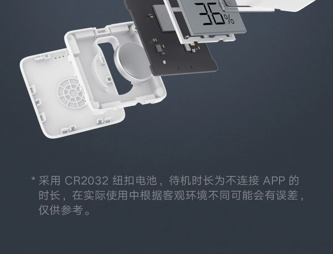 Xiaomi Mijia цифровой термометр с Bluetooth 2 беспроводной умный датчик температуры и влажности ЖК-экран цифровой измеритель влажности