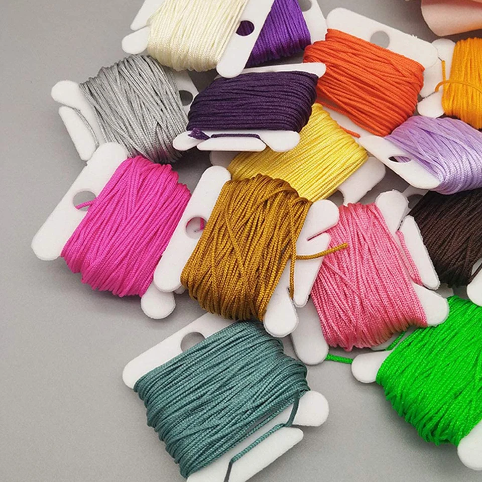 Bobine Per Filo Da Cucito In Plastica - Set Da 5 Colori - Organizzatori Per Ricamo E Punto Croce