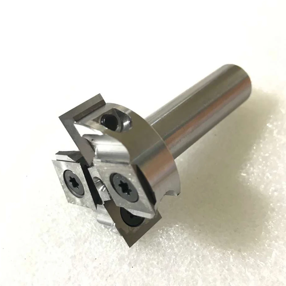 Вставка-Стиль Spoilboard Наплавка для вырезания гребней и 1-1/" Dia. x 1/2" H x 1/2 ''хвостовика