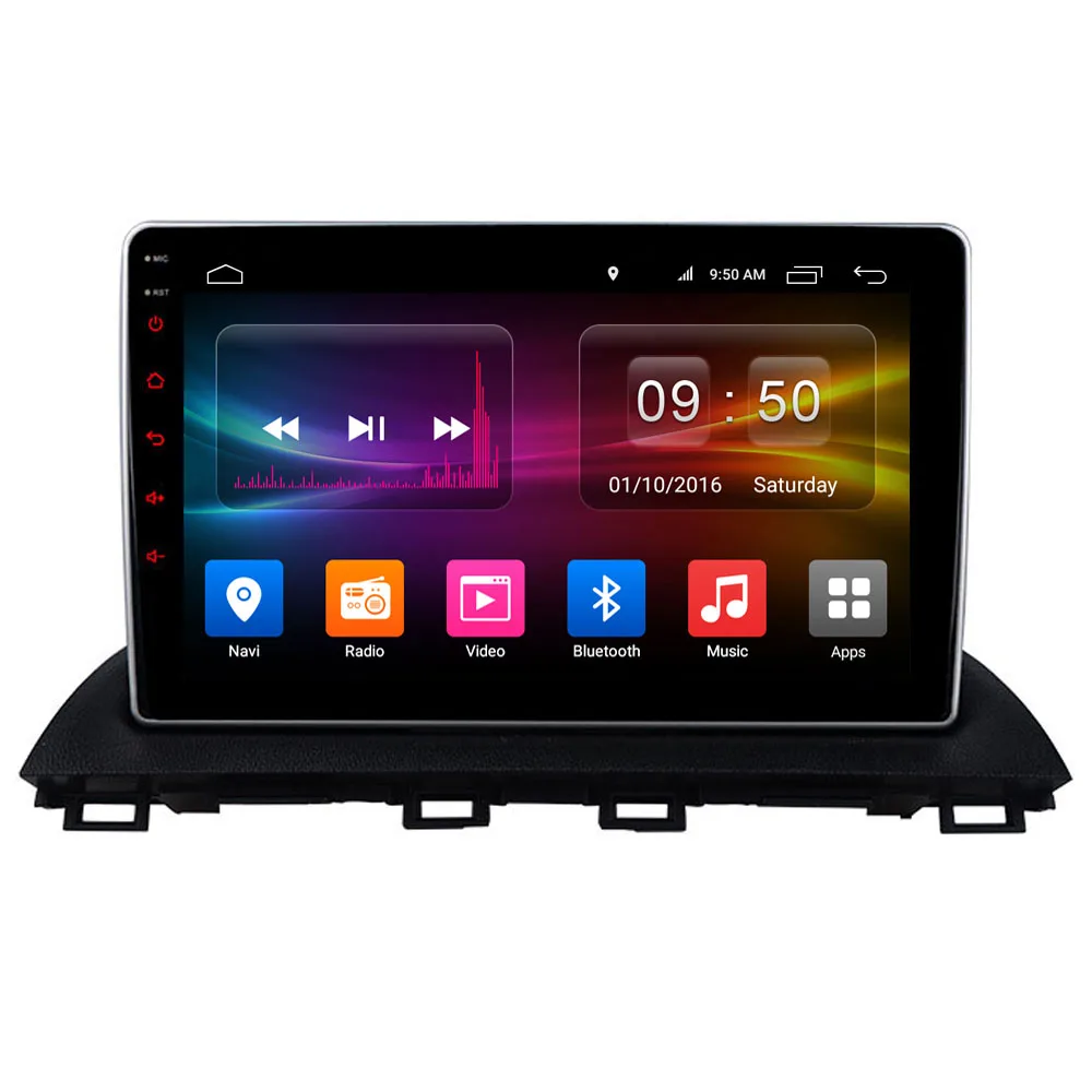 Автомобильный мультимедийный плеер для Mazda 3 Axela Android Радио Навигация MirrorLink DSP+ камера заднего вида