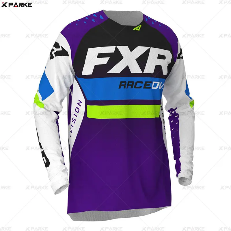 2 Мотоцикл горный велосипед Команда Горные Джерси MTB fox внедорожный DH MX велосипед локомотив рубашка беговые горный велосипед yetiing - Цвет: 2