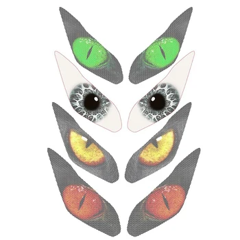 

Motorcycle Headlight Protection Sticker Headlights Eye Body Sticker for Ninja 250 300 Headlight Sticker