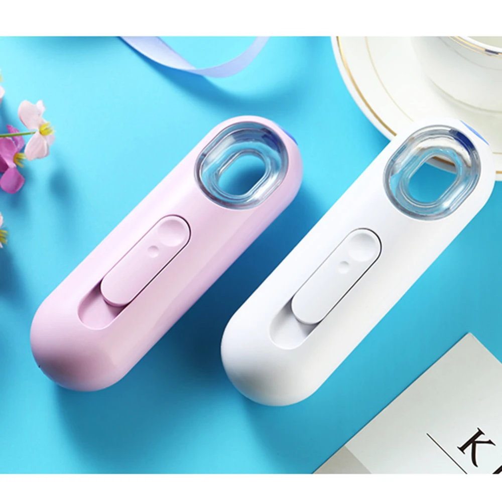 

22ML Mini Nano Misting Spray Bottle Facial Steamer Moisturizing Ultrasonic Atomizer Face Care