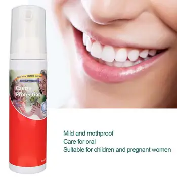 

80ml Teeth Cleaning Mousse Toothpaste Mothproof Tooth Whitening Oral Hygiene Toothpaste